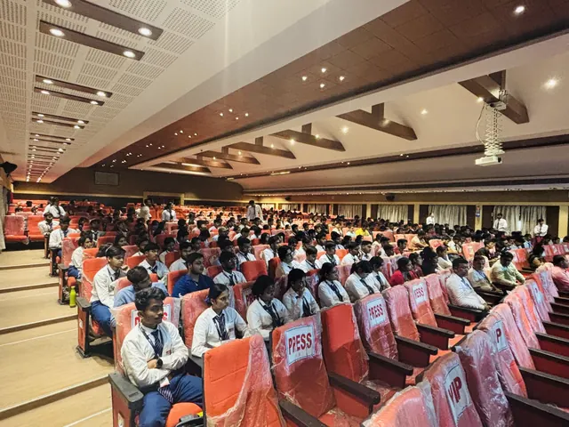 A seated audience in an auditorium, from the official gallery category Dr. BC Roy and IIT Kharagpur.